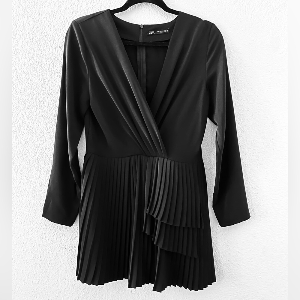 Zara Mini Front Pleated Jumper
